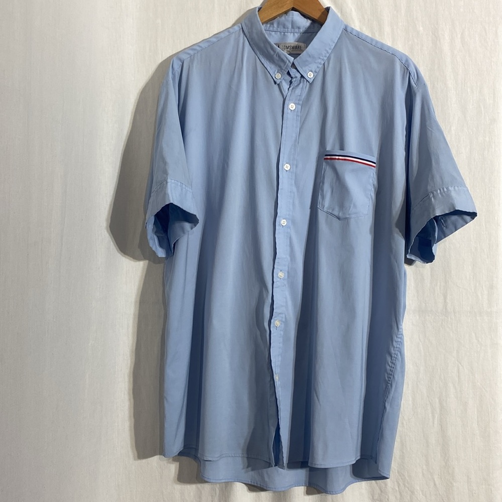 TOMSWARE Button Down Men’s Shirt 2XL Like new